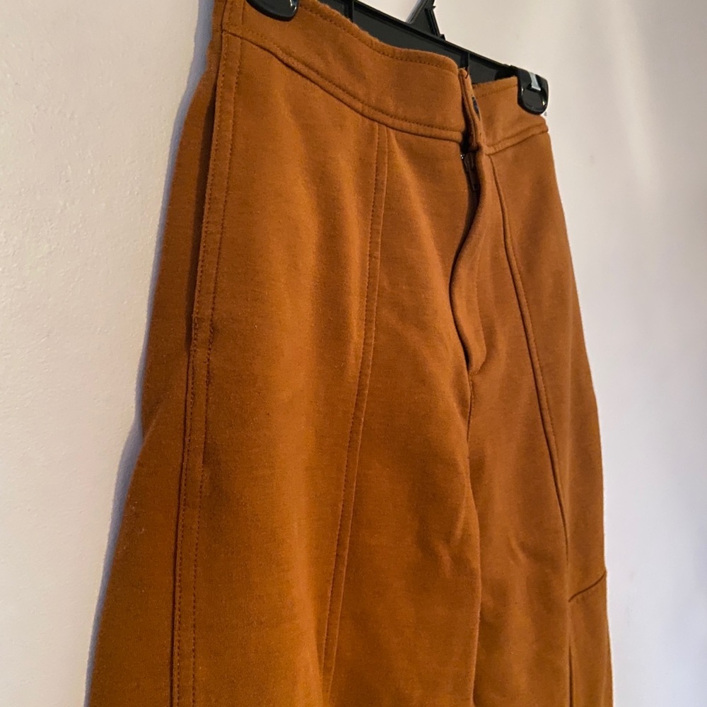 Urban outfitters orange sweatshirt pants culottes